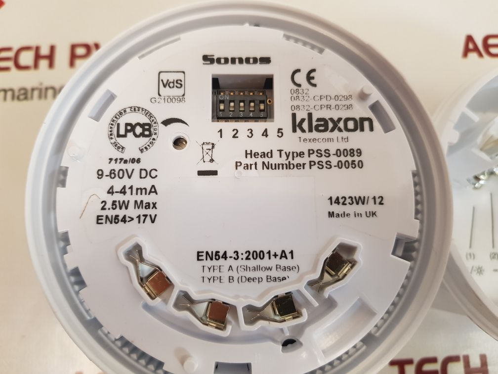 KLAXON PSS-0050 SIGNALS 4-41MA