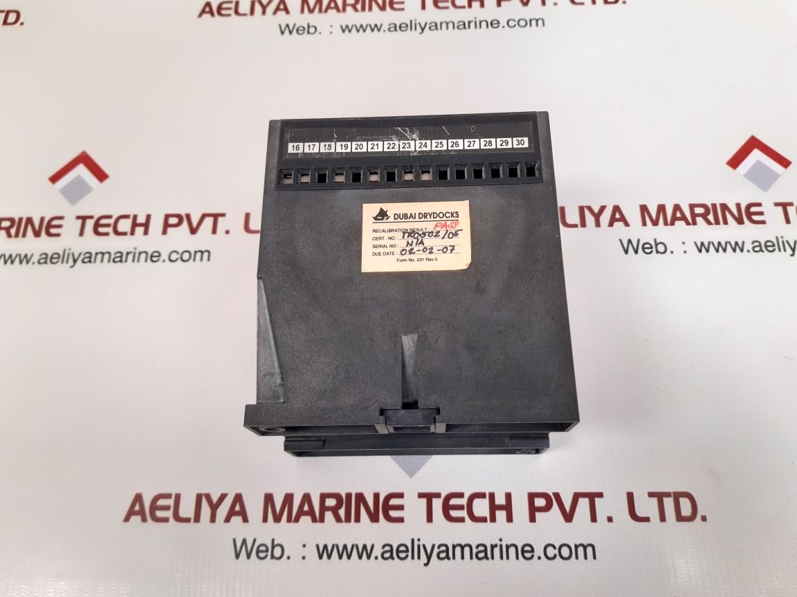 DEIF RMP-121D PROTECTIVE REVERSE POWER RELAY SCALE: 0,92