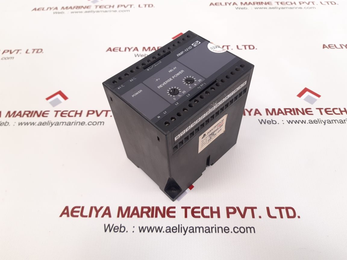 DEIF RMP-121D PROTECTIVE REVERSE POWER RELAY SCALE: 0,92