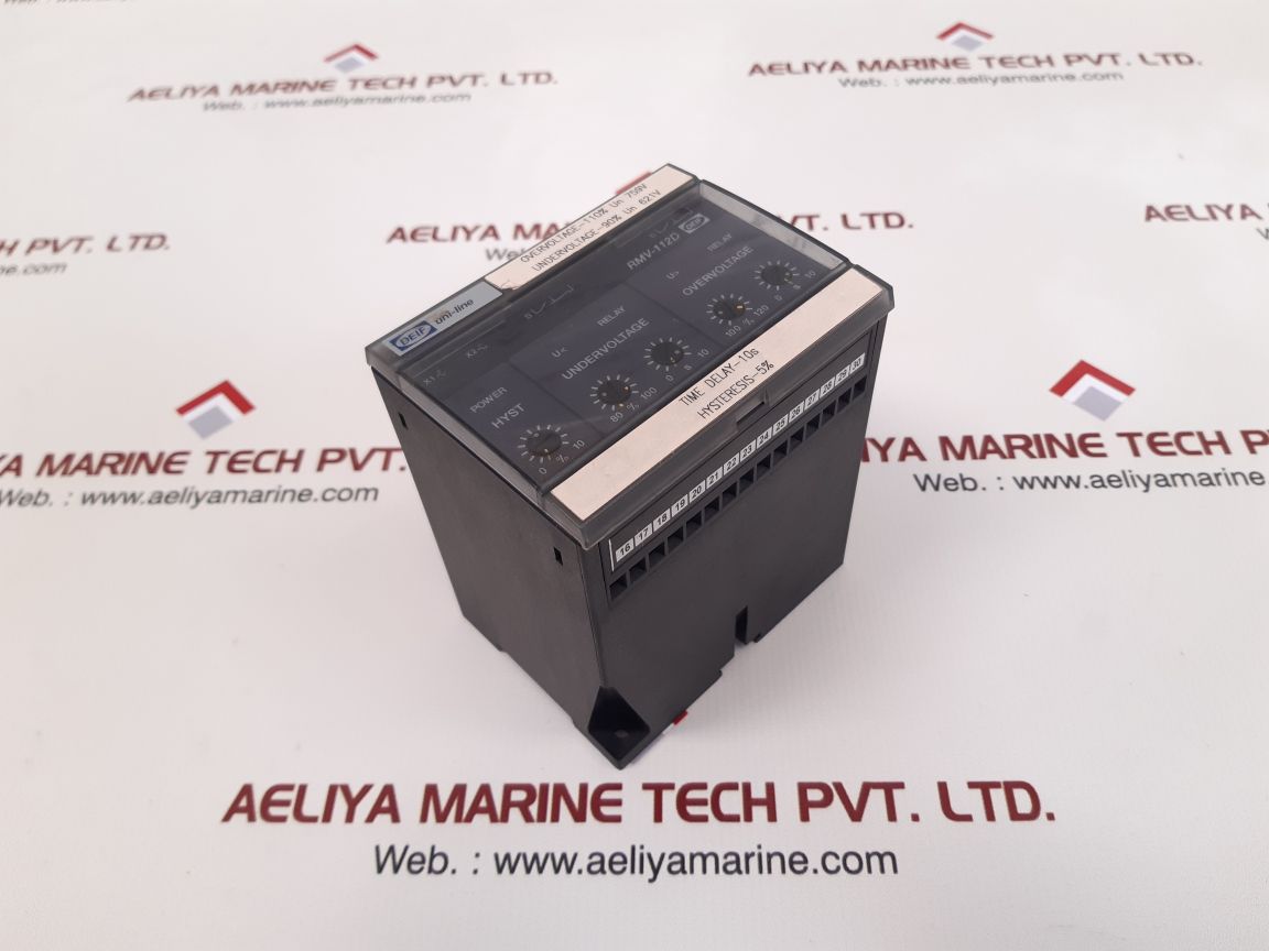 DEIF UNI-LINE RMV-112D VOLTAGE RELAY