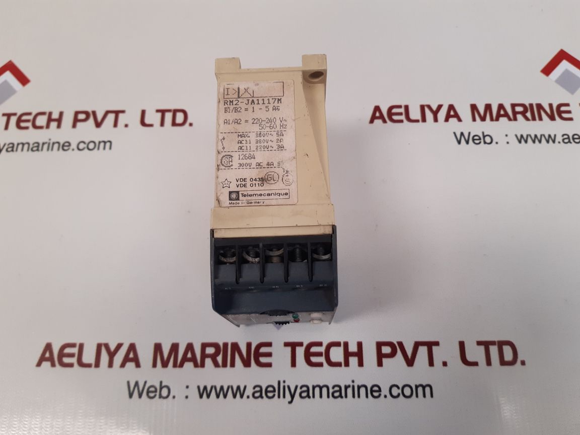 TELEMECANIQUE RM2-JA1117M CONTROL RELAY