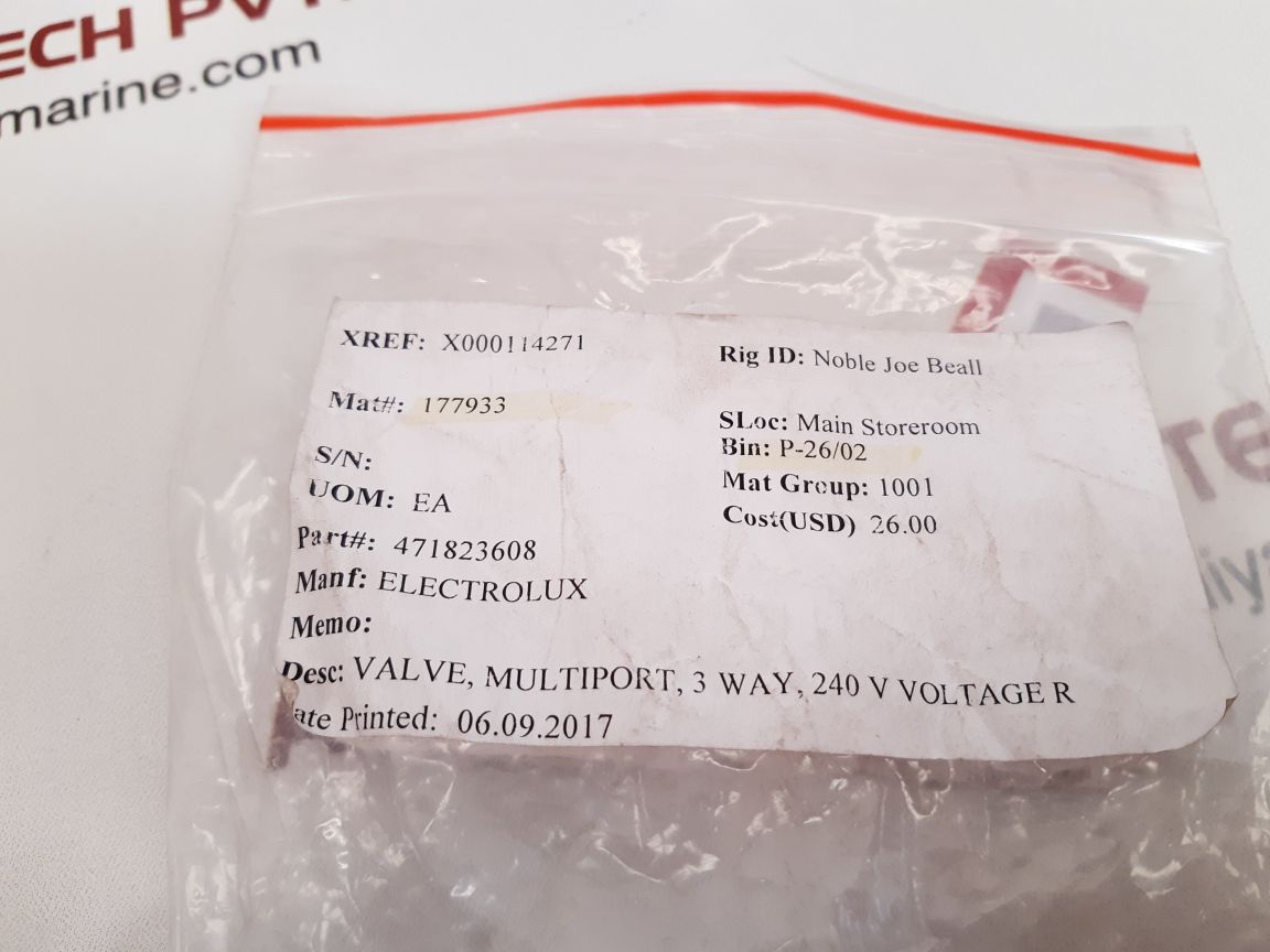 ELECTROLUX 4718236-08 VALVE