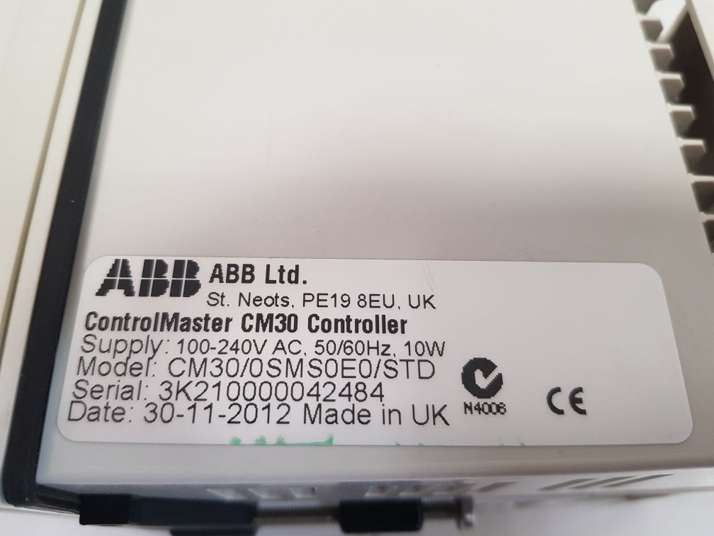 ABB CM30/0SMS0E0/STD CONTROLMASTER CM30 CONTROLLER