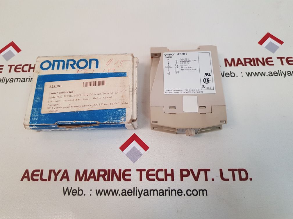 OMRON H3DH TIMER 6 SEC