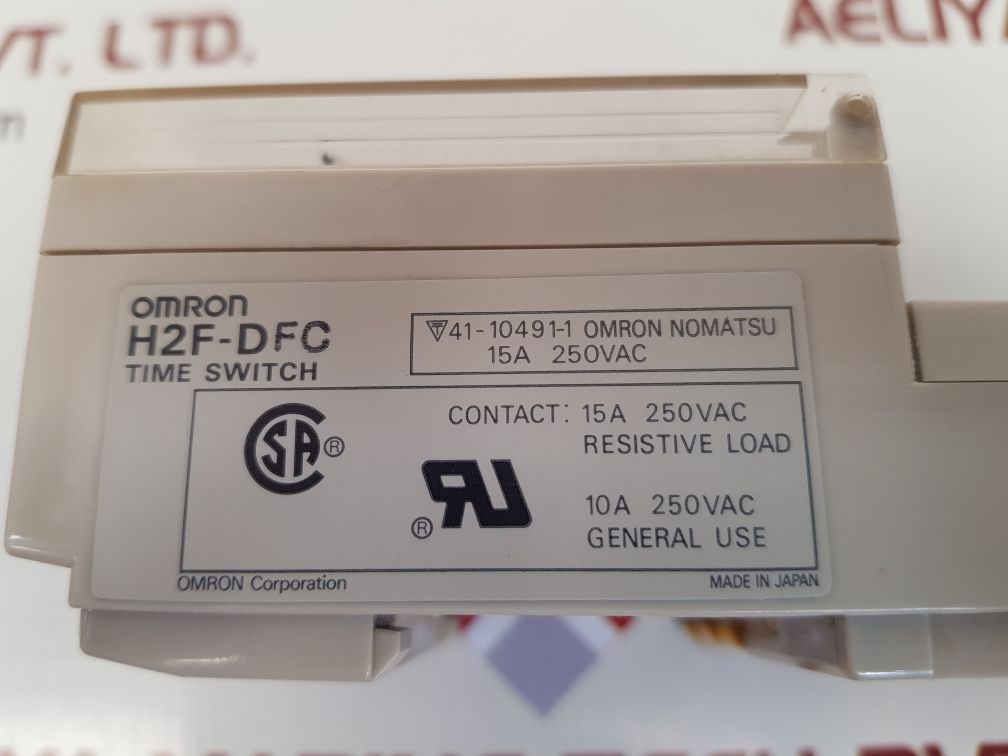 OMRON H2F-DFC TIME SWITCH RHS8BC-1