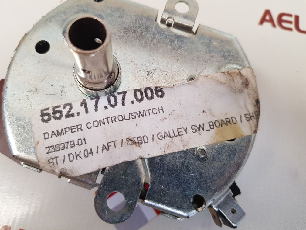 CROUZET 552.17.07.006 DAMPER CONTROL SWITCH