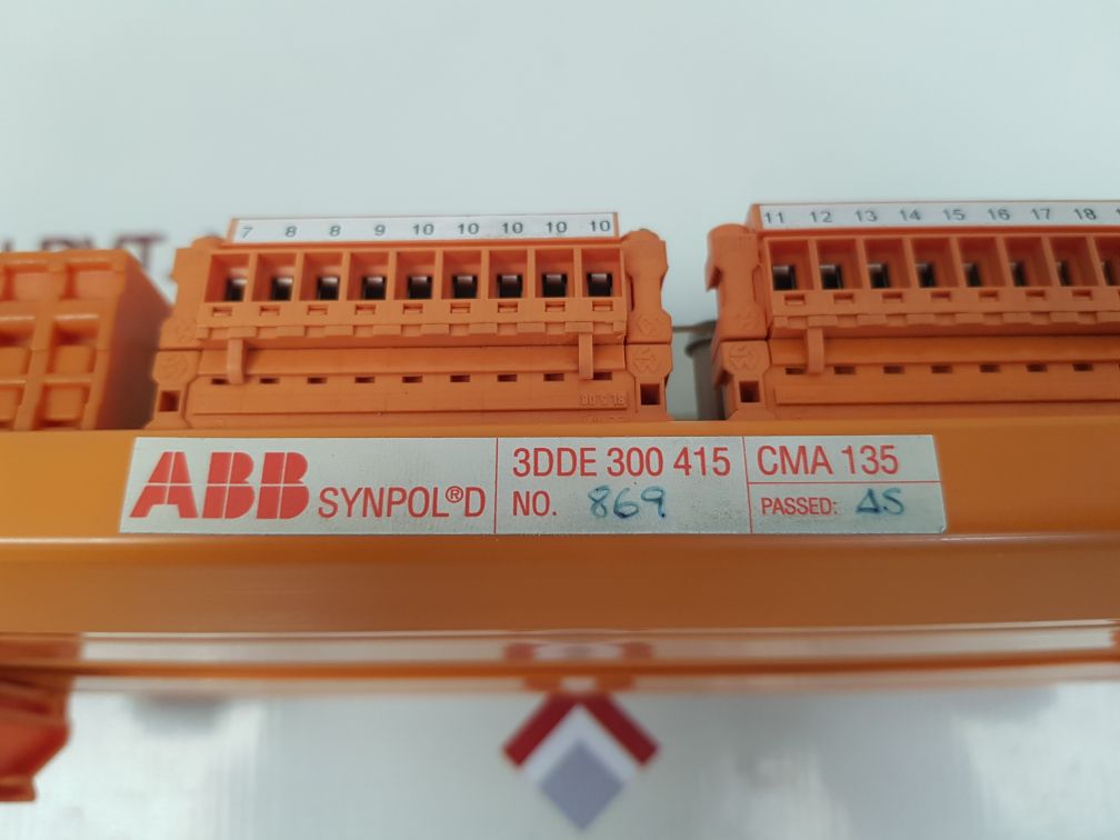 ABB SYNPOL D CMA 135 TERMINAL BOARD 3DDE 300 415