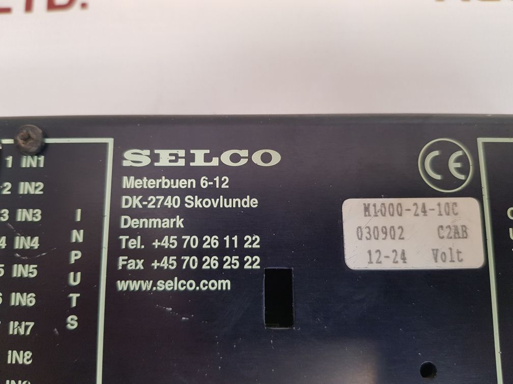 SELCO M1000-24-10C ALARM MONITOR 030902 C2AB