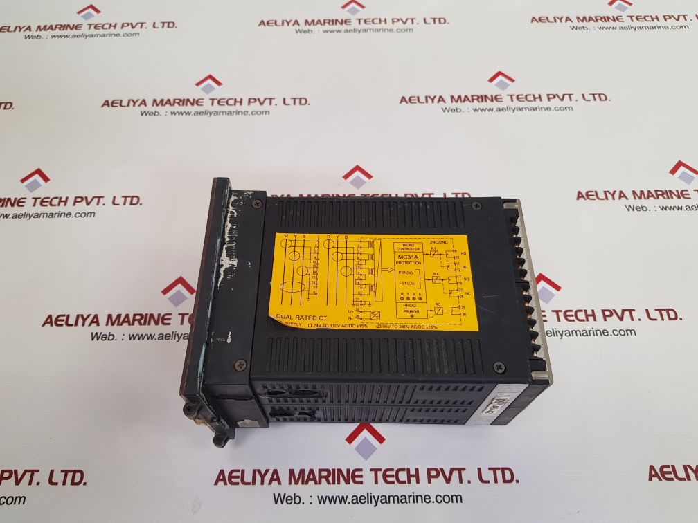 L&T MC31A OVER CURRENT & EARTH FAULT RELAY 06 148442