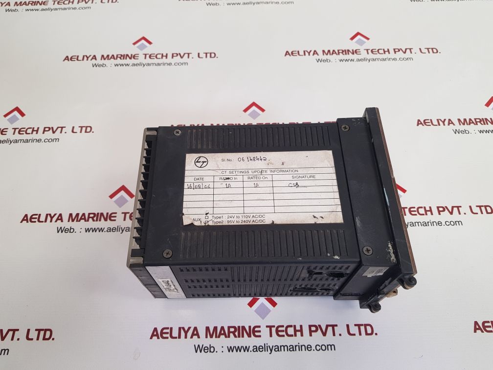 L&T MC31A OVER CURRENT & EARTH FAULT RELAY 06 148442