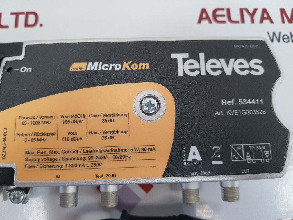 TELEVES 534411 LINE AMPLIFIER