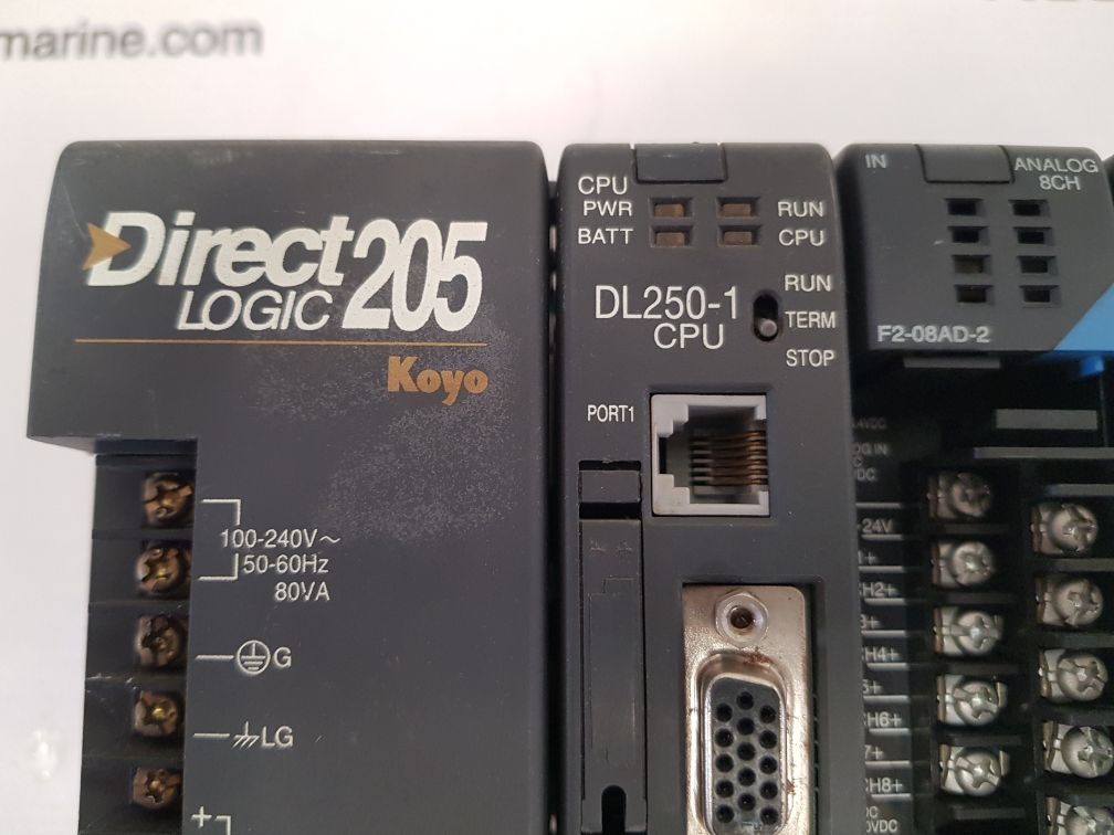 KOYO DIRECT LOGIC 205 POWER SUPPLY MODULE D2-09B-1