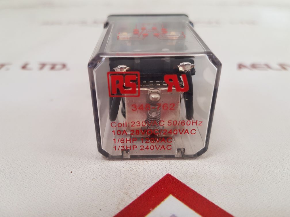 RS 348-762 RELAY COIL 230VAC 50/60HZ