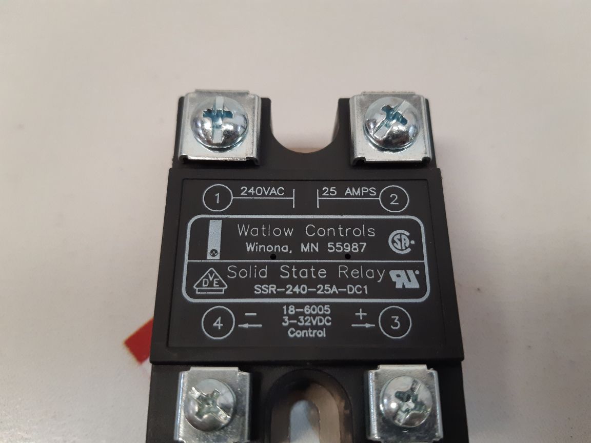 WATLOW SSR-240-25A-DC1 SOLID STATE RELAY