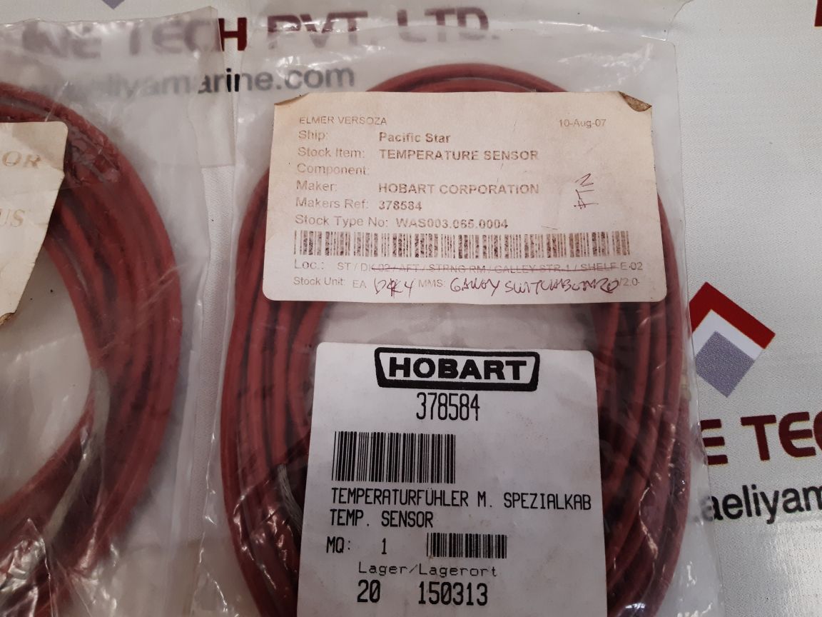 HOBART 378584 TEMPERATURE SENSOR 551.01.06.129