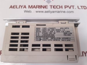 YASKAWA VS MINI J7 INVERTER CIMR-J7AA20P1