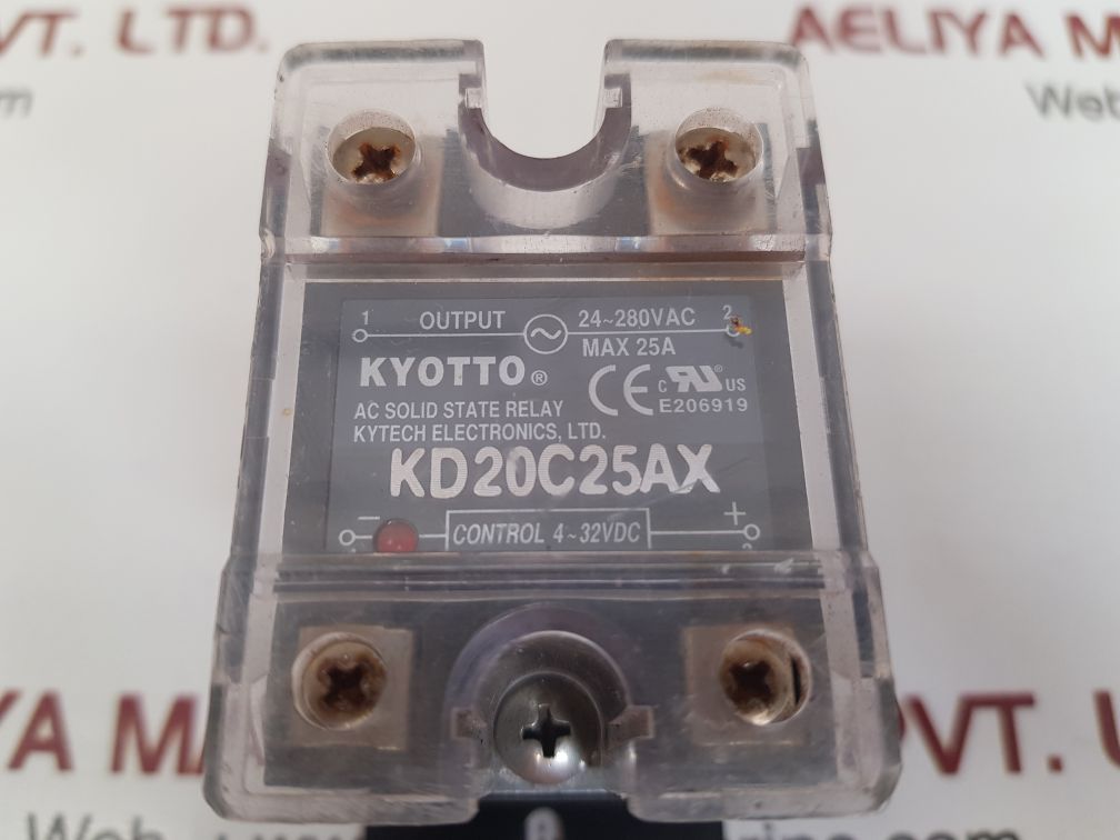 KYTECH ELECTRONICS KD20C25AX AC SOLID STATE RELAY