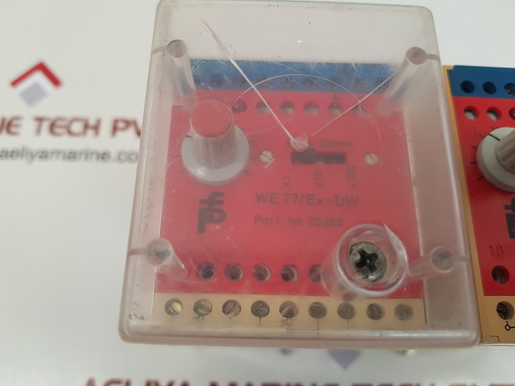 PEPPERL+FUCHS WE77/EX-DW ISOLATING AMPLIFIER 00269