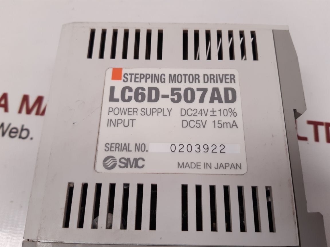 SMC LC6D-507AD STEPPING MOTOR DRIVER