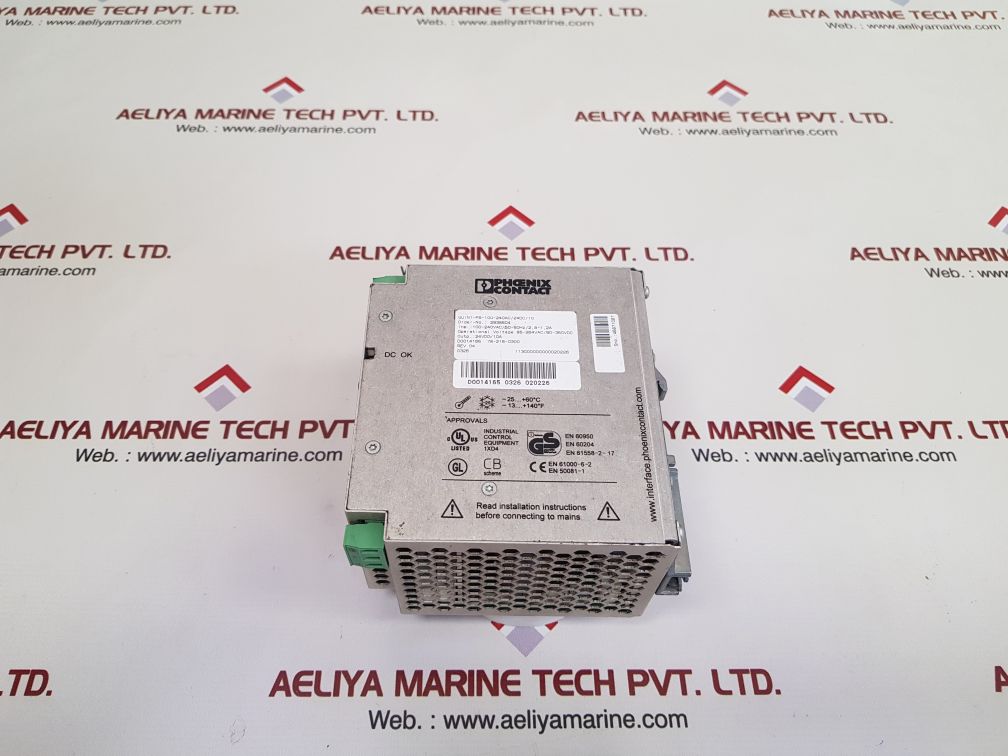 PHOENIX CONTACT QUINT POWER SUPPLY QUINT-PS-100-240AC/24DC/10