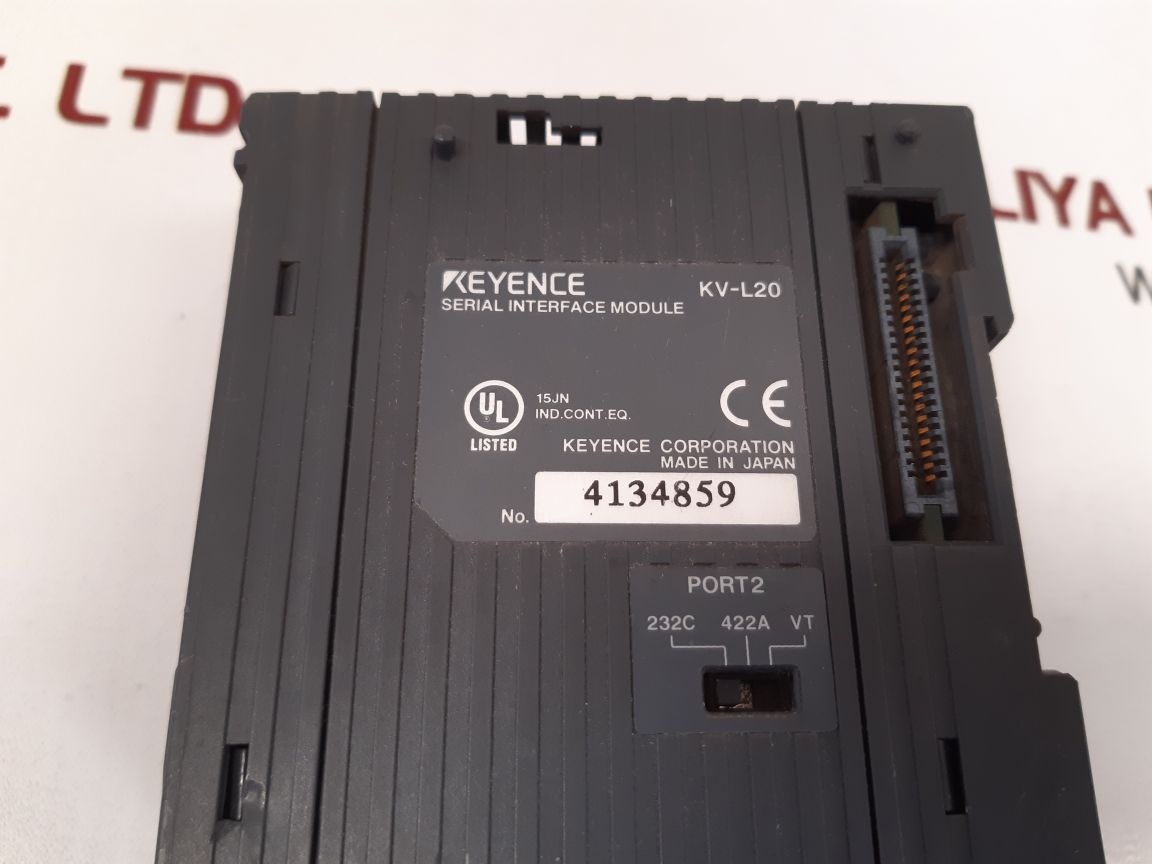 KEYENCE KV-L20 SERIAL INTERFACE MODULE