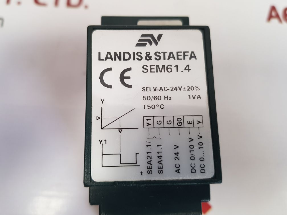 LANDIS & STAEFA VOLTAGE ISOLATOR SEM61.4