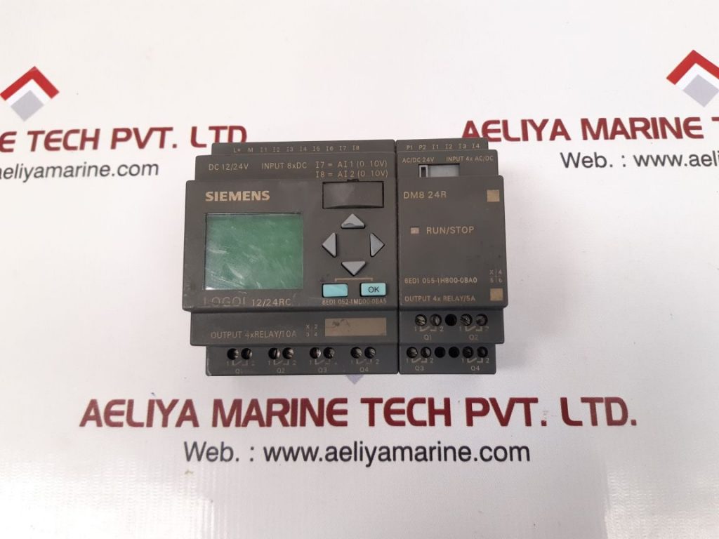 SIEMENS 6ED1 052-1MD00-0BA5 LOGO INPUT OUTPUT RELAY