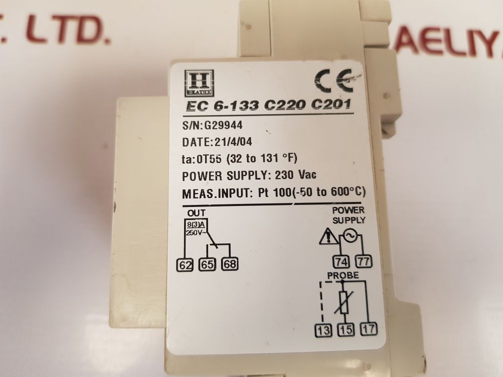 HEATEX EC 6-133 C220 C201 DIGITAL THERMOREGULATOR