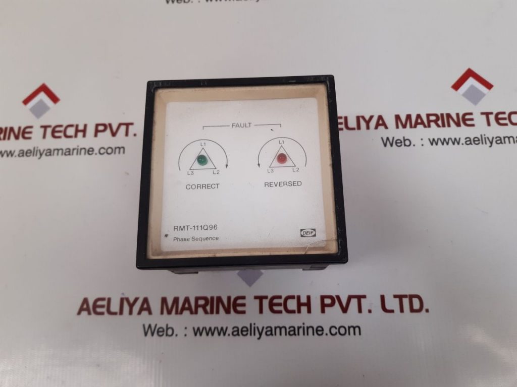 DEIF RMT-111Q96 PHASE SEQUENCE METER