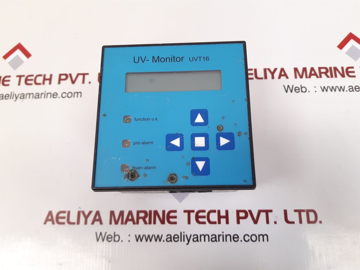 UV- MONITOR UVT16 SOFTWARE VERSION V 1.4