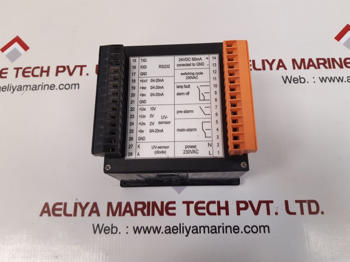 UV- MONITOR UVT16 SOFTWARE VERSION V 1.4