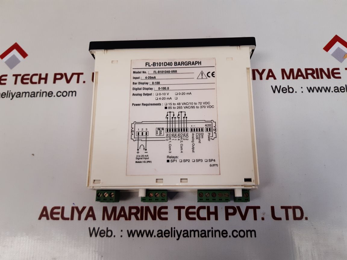 FL-B101D40-VRR BARGRAPH CONTROLLER