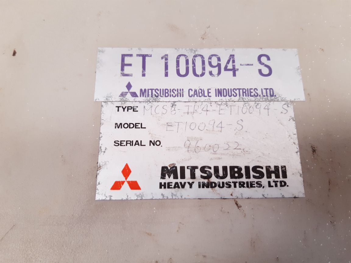 MITSUBISHI ET 10094-S ETHERNET TRANSCEIVER UNIT MCS6-TR4-ET10094-S