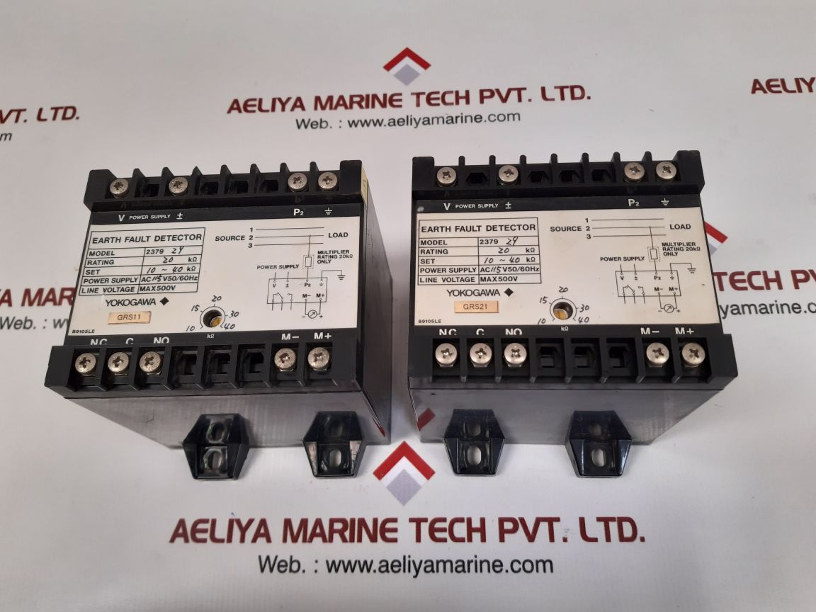 YOKOGAWA 2379 29 EARTH FAULT DETECTOR