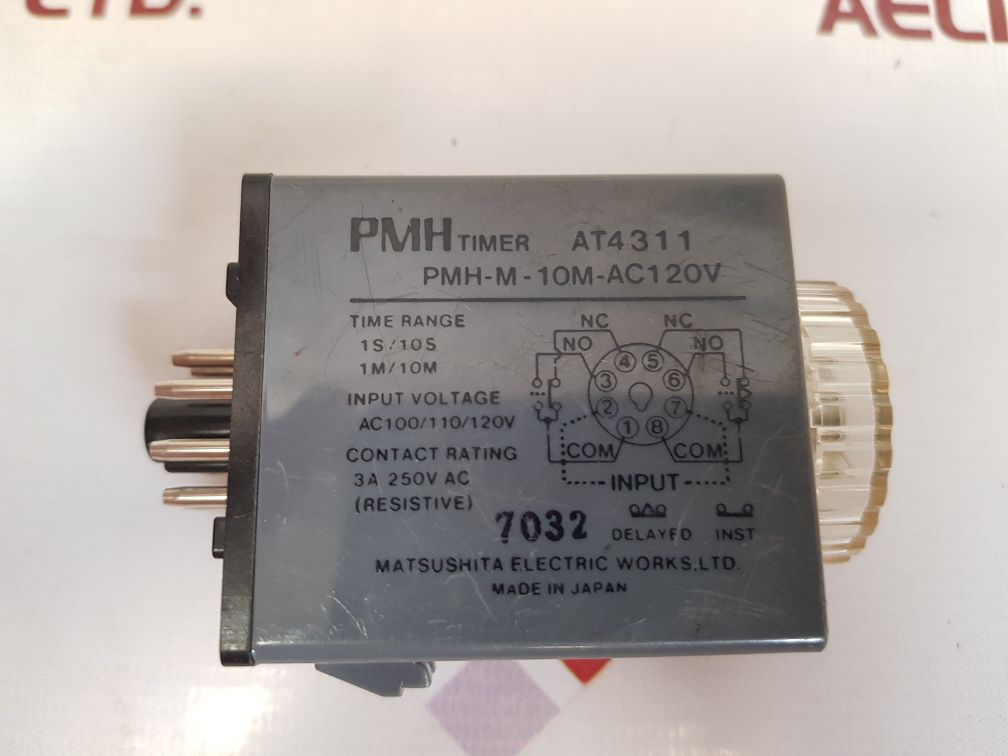 MATSUSHITA PMH-M-10M-AC120V PMH TIMER