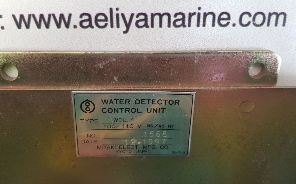 MIYAKI WDU-1 WATER DETECTOR CONTROL UNIT PN-749