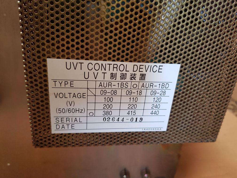 TERASAKI AGR-11L-AL 3 POLE AIR CIRCUIT BREAKER