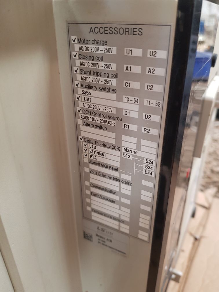 LS AS-40E4-40A AIR CIRCUIT BREAKER