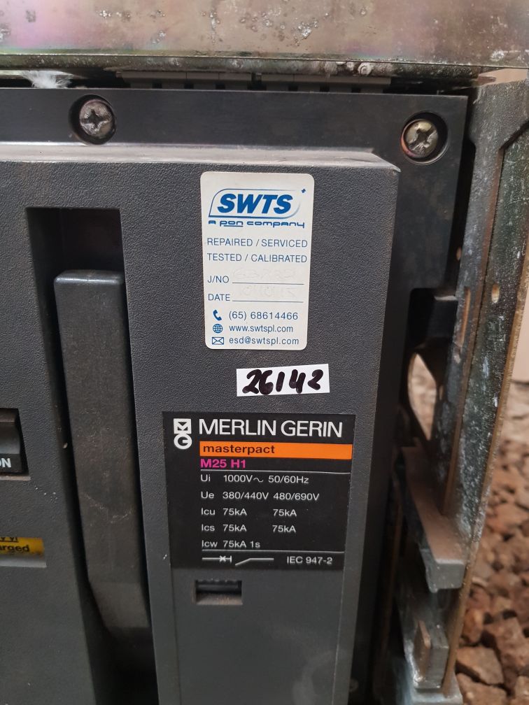 MERLIN GERIN M25 H1 MASTERPACT CIRCUIT BREAKER 2500A