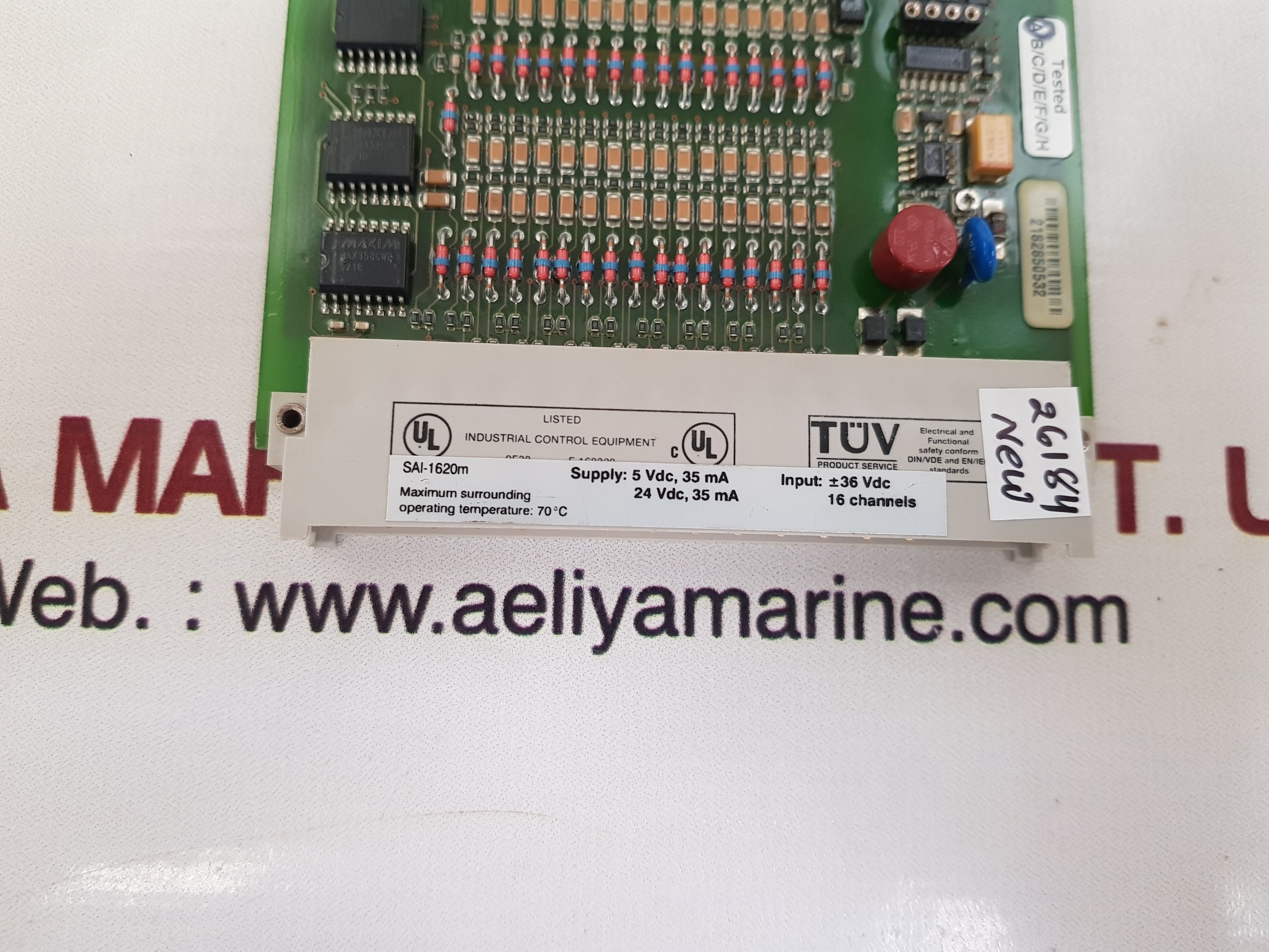 HONEYWELL SAI-1620M CC V1.1 ANALOG INPUT MODULE FC-SAI-1620M