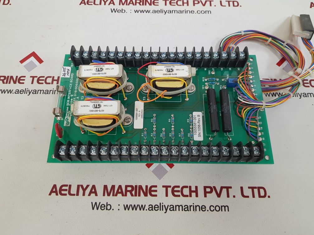INTEGRATED POWER SYSTEMS 016-006586 SCR INTERFACE BOARD