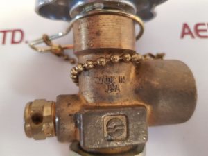 SHERWOOD 12N CGA580 0705 GAS CYLINDER VALVE
