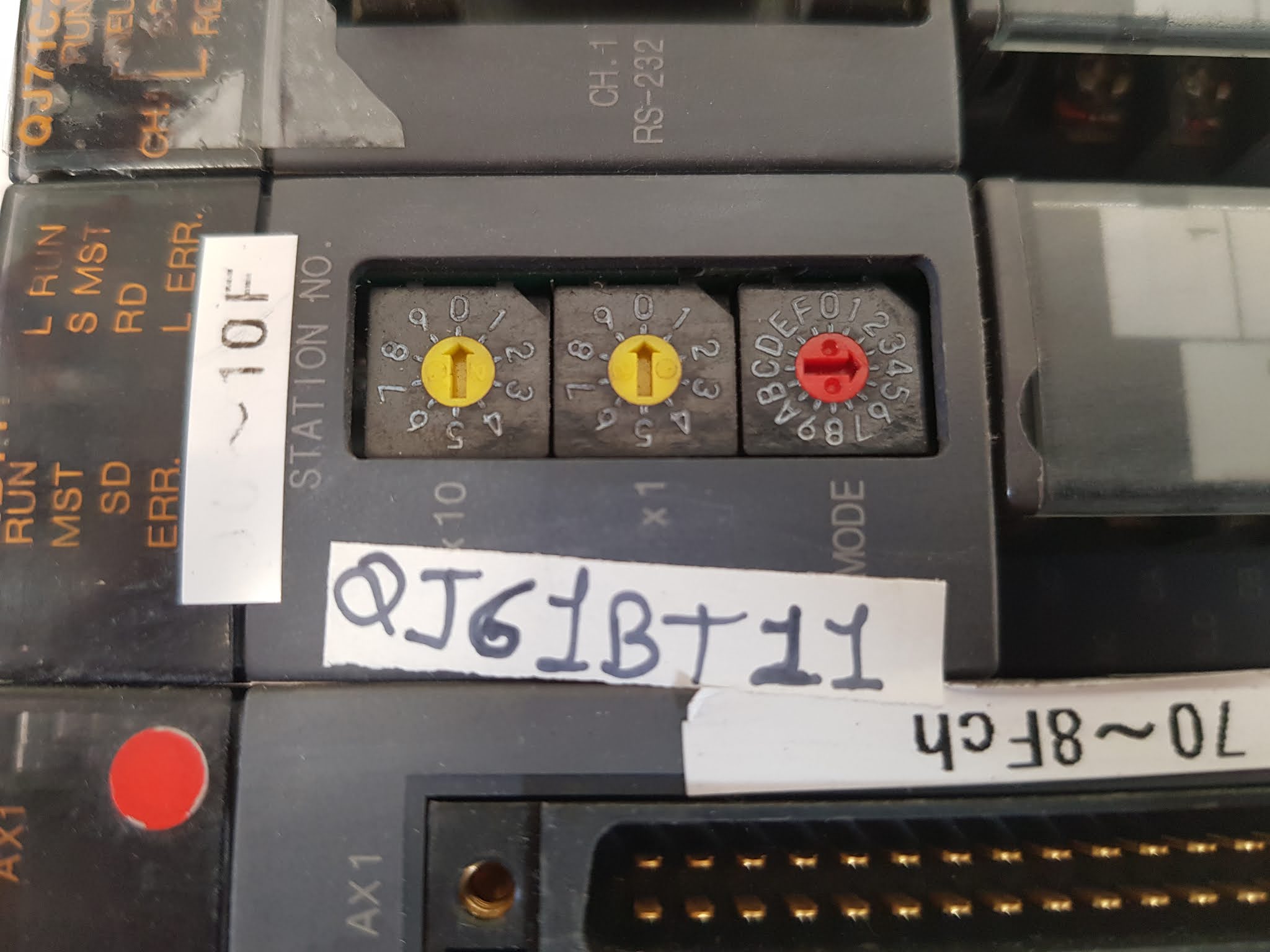 MITSUBISHI ELECTRIC MELSEC-Q Q61P-A2 D/A CONVERTER UNIT Q68DAV