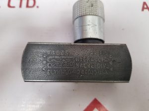 PARKER HYDRAULIC VALVE F600S–11ED