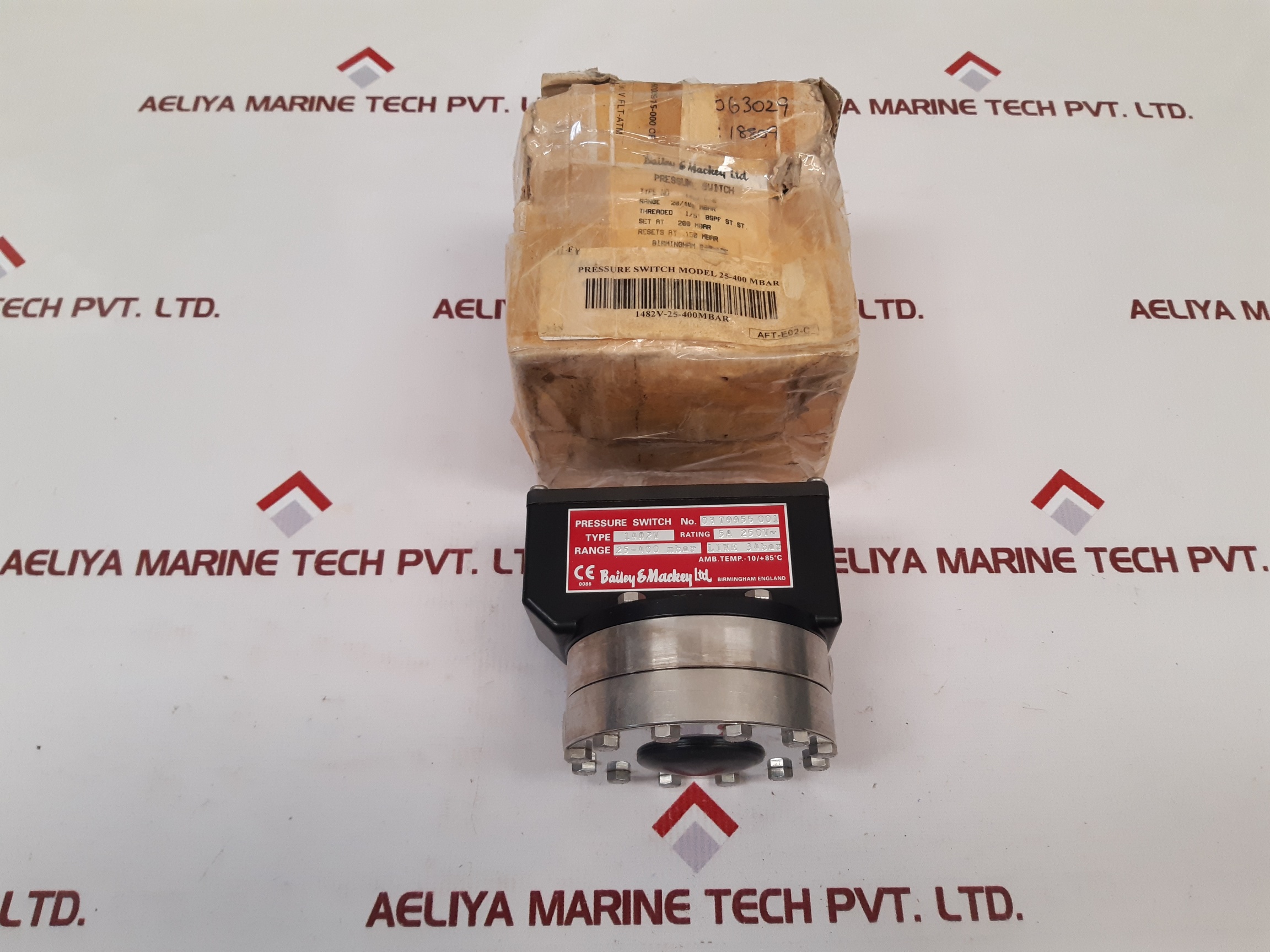 ABAILEY & MACKEY 1482V PRESSURE SWITCH 0379955 001