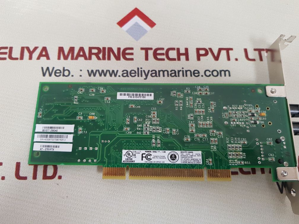 ALLIED TELESIS AT-2701FTX PCI ADAPTER CARD