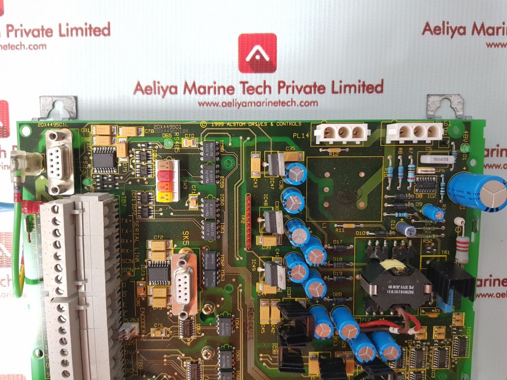 CEGELEC CONTROLS 20X4454A1L SIGMA CUSTOMER I/O PANEL