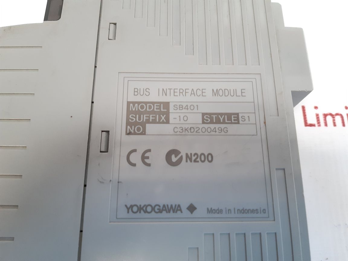 YOKOGAWA SB401-10 S1 BUS INTERFACE MODULE