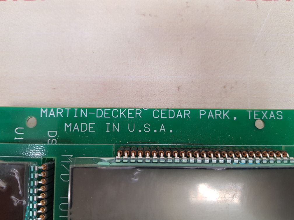 MARTIN-DECKER PCB287A PCB