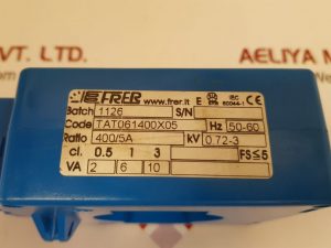 FRER TAT061400X05 CURRENT TRANSFORMER 400/5A